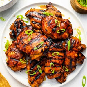 Korean BBQ Chicken Thighs